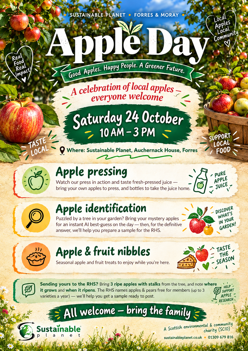 Our Apple Day poster — print it or share it around.